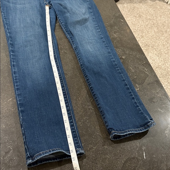 Levi’s Mid Rise Skinny Sz 12 Classic Blue Jeans - Picture 7 of 11